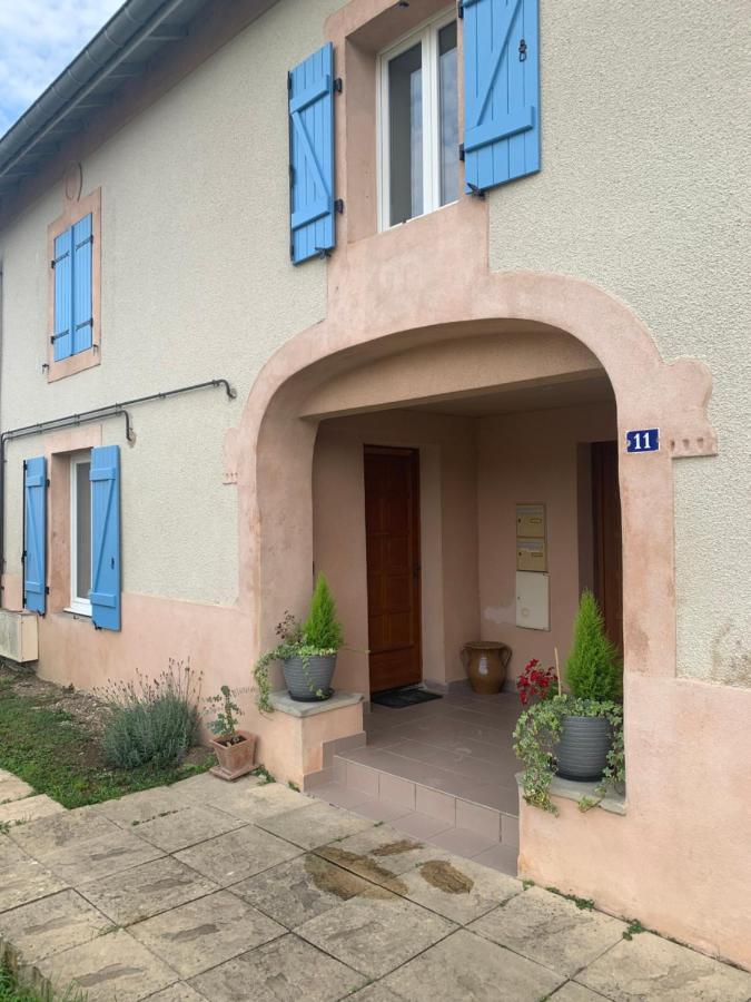 La Maison Bleue Remoncourt Bagian luar foto